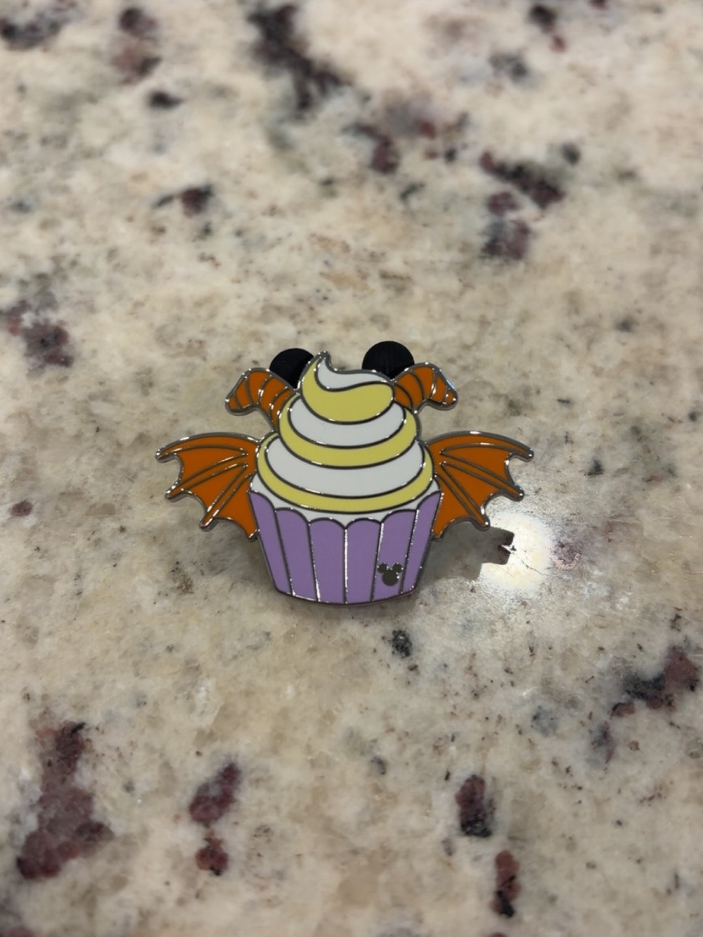 Figment Cupcake CHASER Wave A 2026 Hidden Mickey Pin